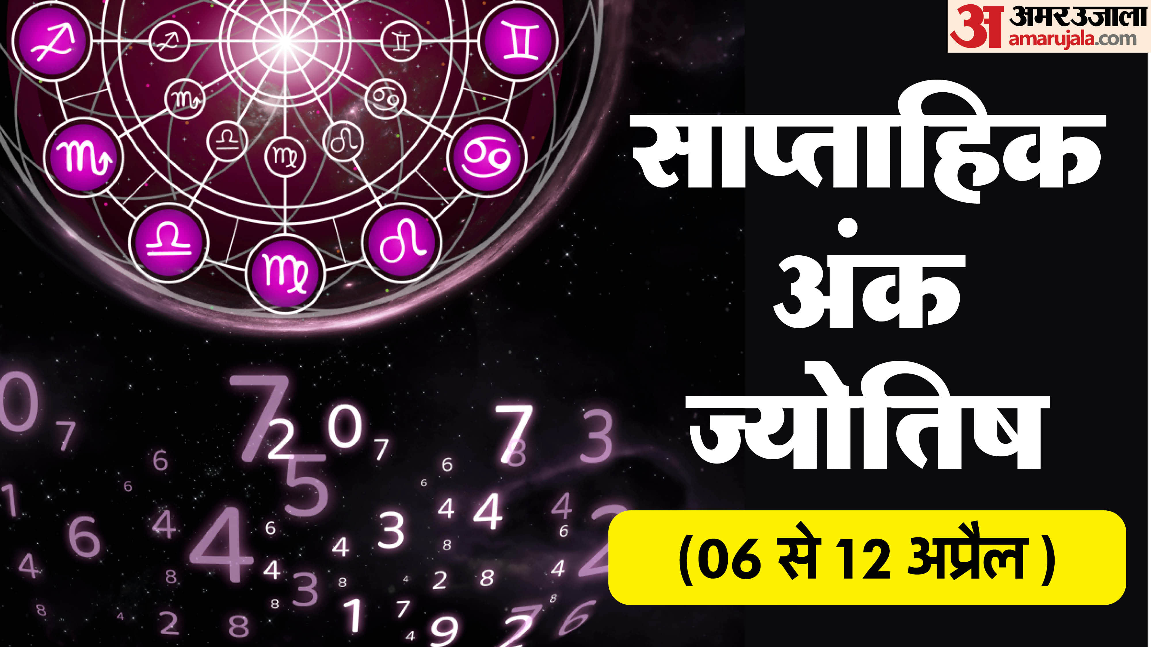 Saptahik Ank Jyotish 1 To 9 Mulank Know Your Weekly Numerology Prediction 06-12 April in hindi