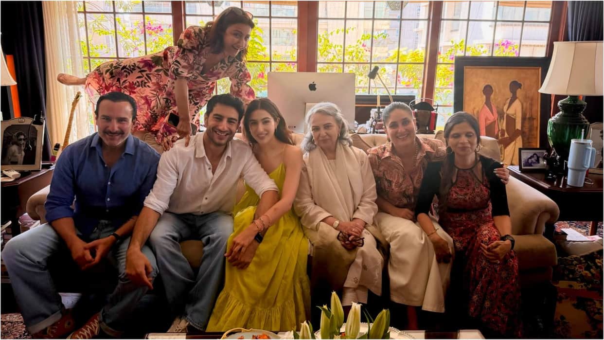 Easter Sunday 2026: Sara Ali Khan Celebrate Easter with father Saif Ali Khan stepmother Kareena and family