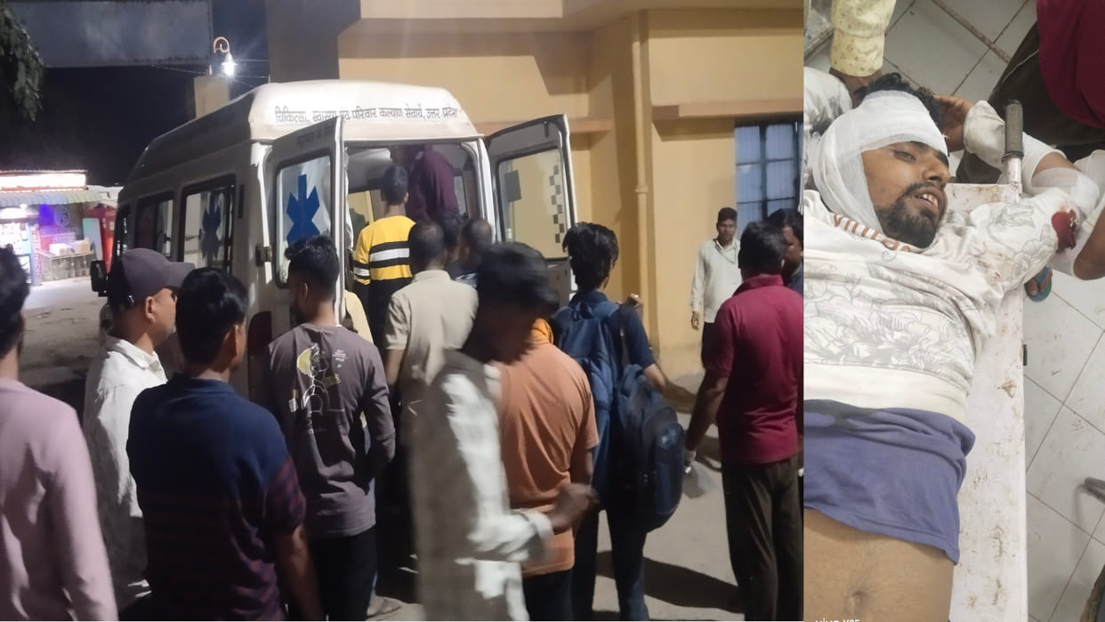 A young man died in an accident while going to distribute a friend's wedding card.