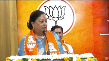 Rajasthan: ‘Statement Distorted; No Discussion on Post,’ Vasundhara Raje Clarifies in Baran