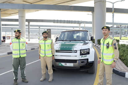 Dubai Police Land Rover Defender