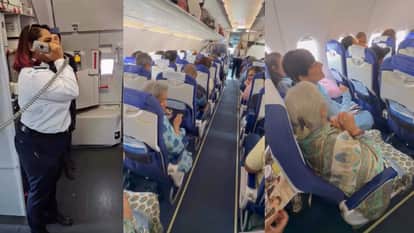 Indigo Captain Shruti made a special announcement for the grandmother on the flight heartwarming viral video