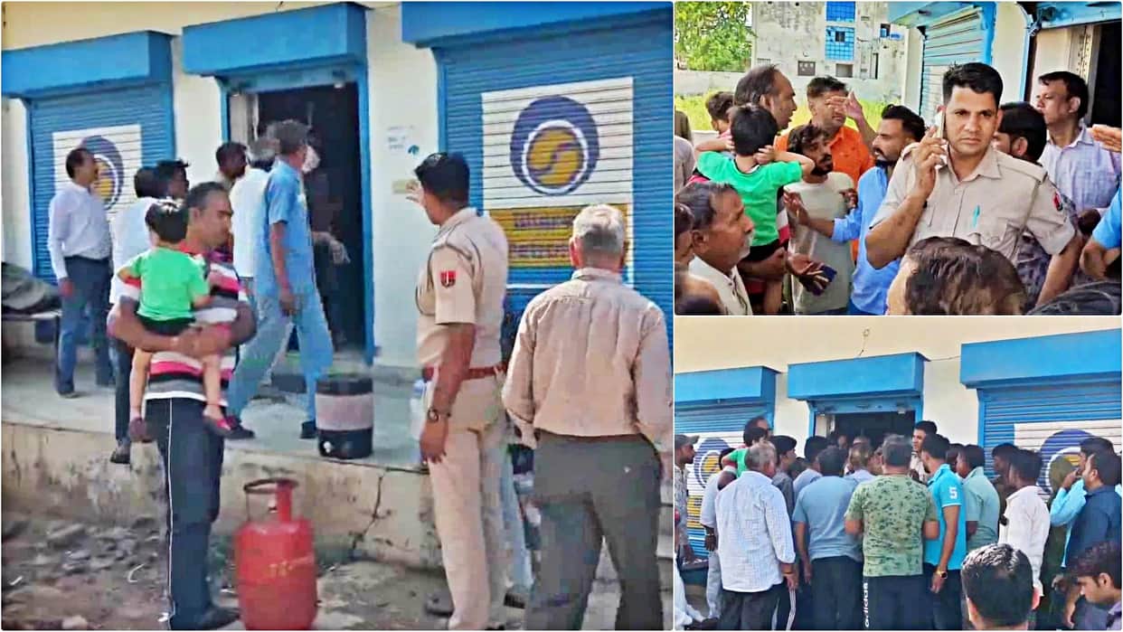 LPG Crisis: Uproar Outside Agency in Bhilwara Over Gas Shortage; Consumers Allege Corruption