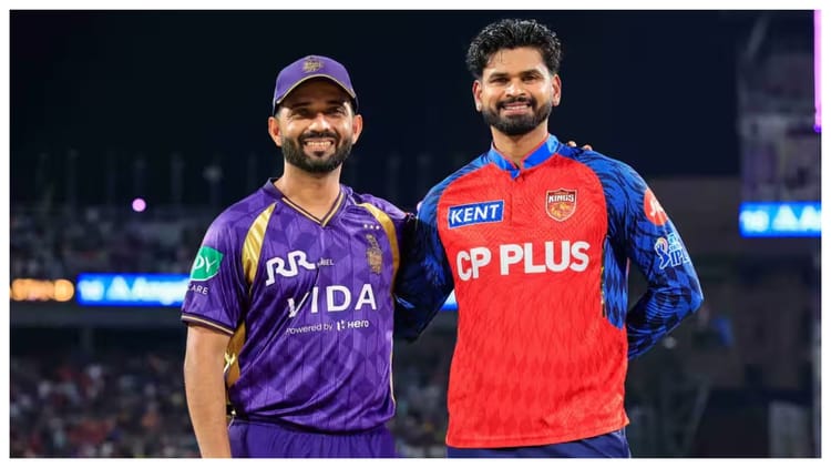 KKR vs PBKS Live Score: कोलकाता ने पंजाब के खिलाफ जीता टॉस, पहले बल्लेबाजी का लिया फैसला
