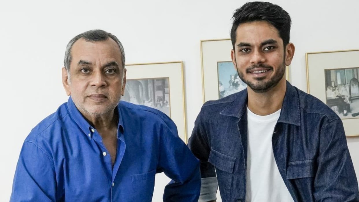 My Son Works With His Head Bowed Paresh Rawal Said A Heartfelt Thing In Praise Of His Son Aditya Rawal