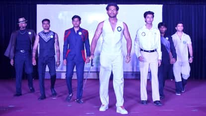 Ruhelkhand University The Glamour of Fashion Shines at 'Aura-2026' Students Walk the Ramp