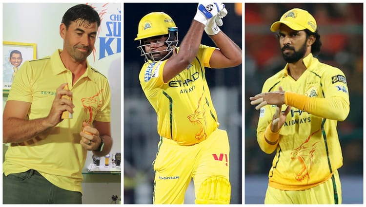 IPL 2026: कहां खो गया विश्वकप हीरो सैमसन का फॉर्म? कोच फ्लेमिंग ने किया बचाव, ऋतुराज ने हार की जिम्मेदारी ली