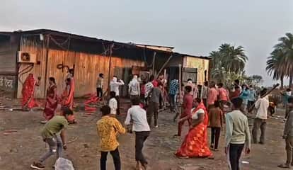 sagar-khurai-liquor-shop-protest-women-clash-police-viral-video MP News