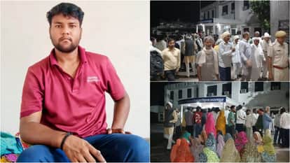 Bharatpur Youth Suspicious Death Body Found Hanging in Alwar Murder Alleged Family Protest at SP Office