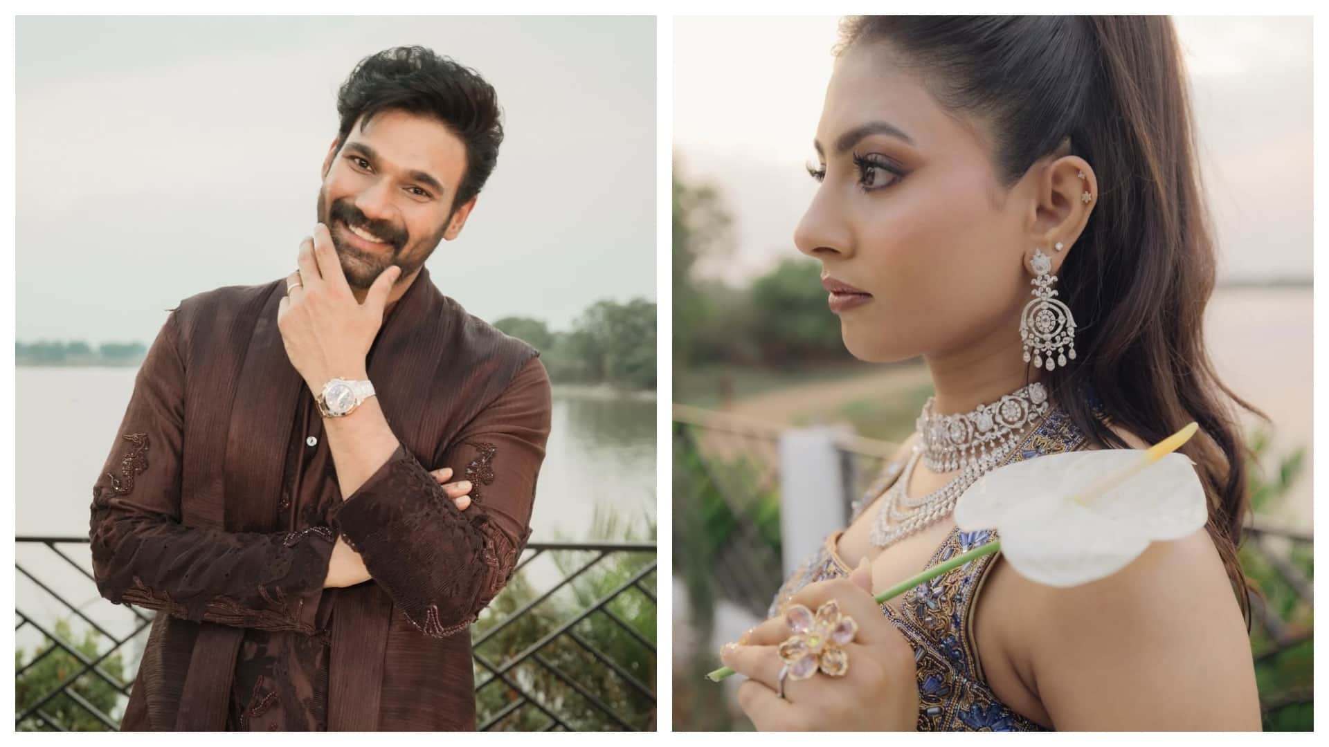Bellamkonda Sreenivas got engaged to his girlfriend Kavya Reddy in Hyderabad share photos know wedding date