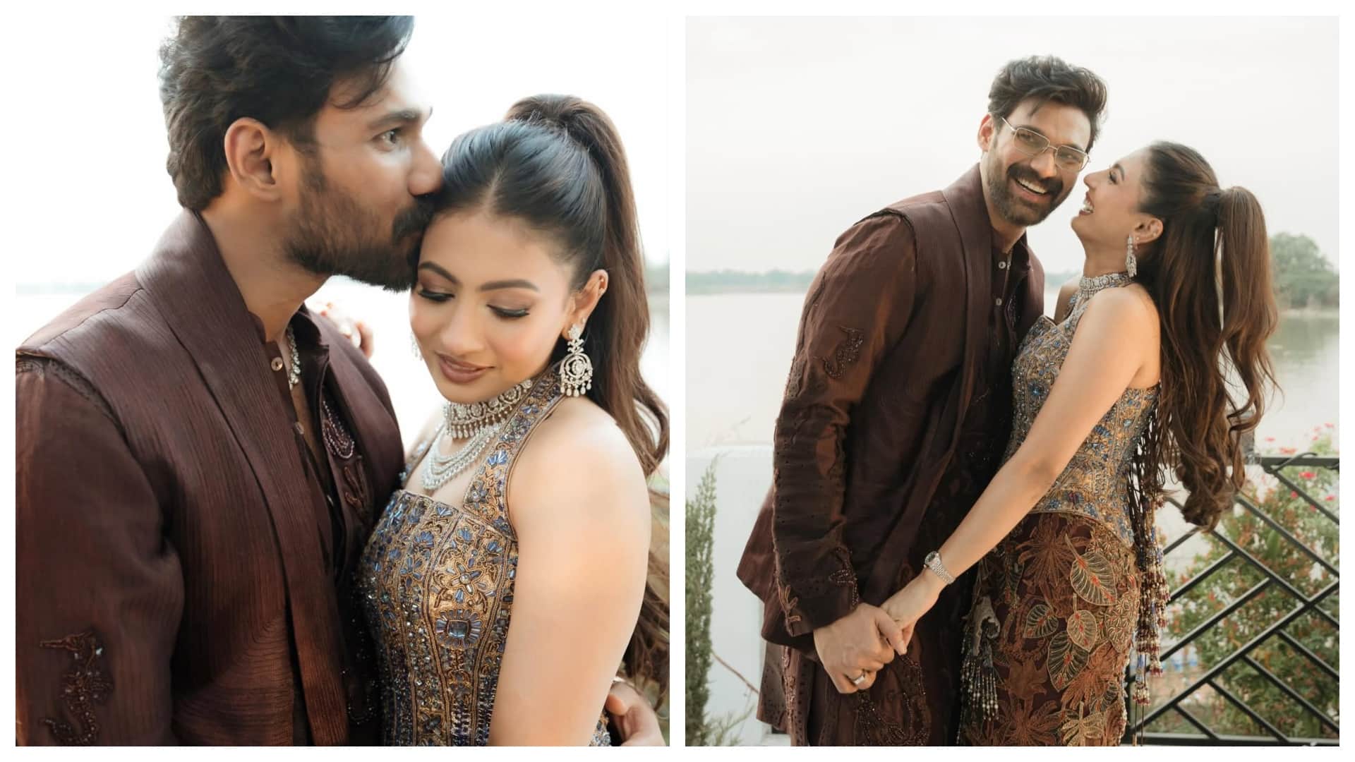 Bellamkonda Sreenivas got engaged to his girlfriend Kavya Reddy in Hyderabad share photos know wedding date