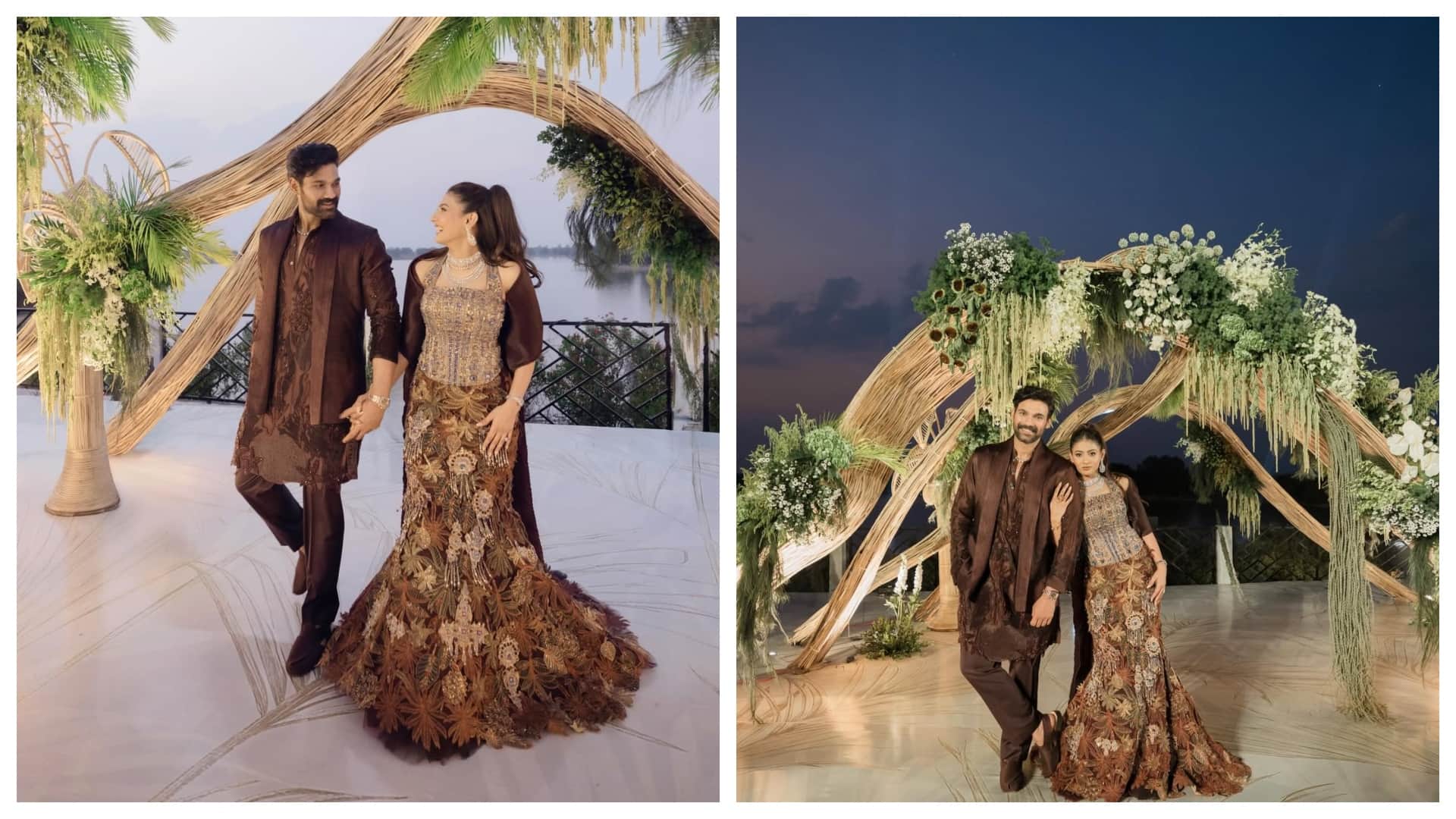 Bellamkonda Sreenivas got engaged to his girlfriend Kavya Reddy in Hyderabad share photos know wedding date