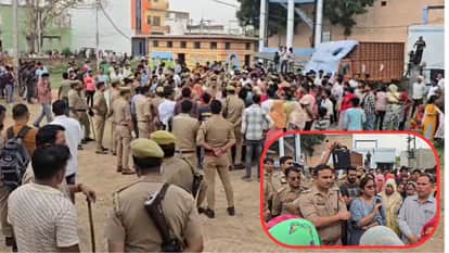 Controversy over installation of Ambedkar statue in Shitala Mata temple in Khurja Nagar of Bulandshahr