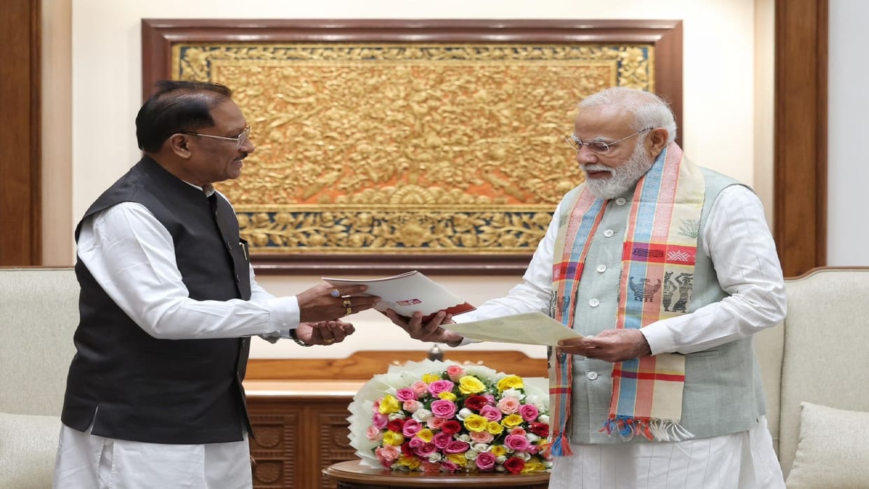 Bastar 2.0: CM vishnudeo Sai Meets PM Modi, Blueprint on Bastar Development
