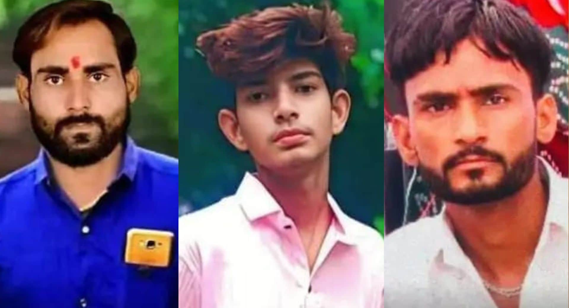 भीषण टक्कर से हुई तीनों की मौत