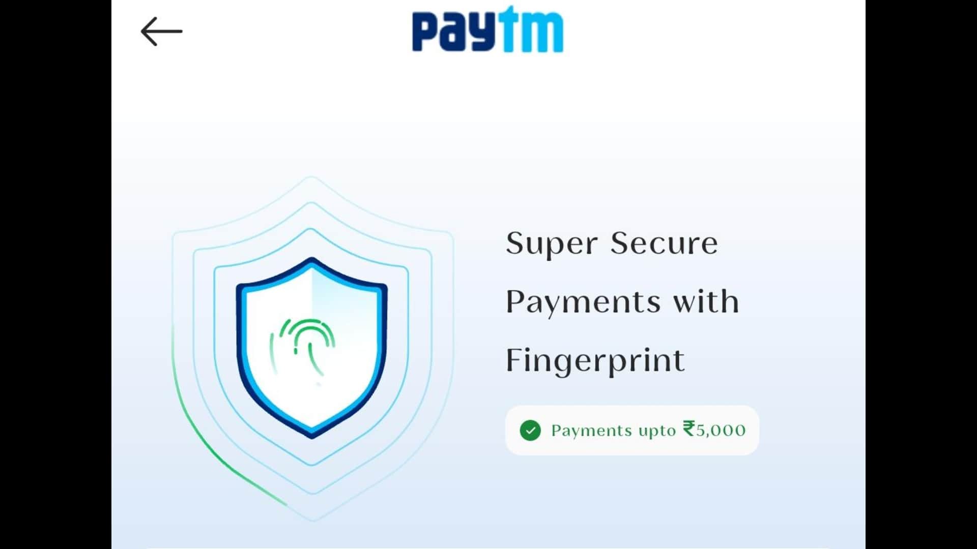 फिंगरप्रिंट और फेसआईडी के जरिए करें भुगतान