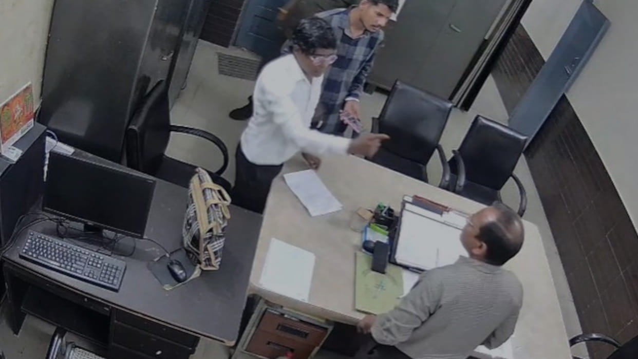 LLB student misbehaves with exam controller, video goes viral