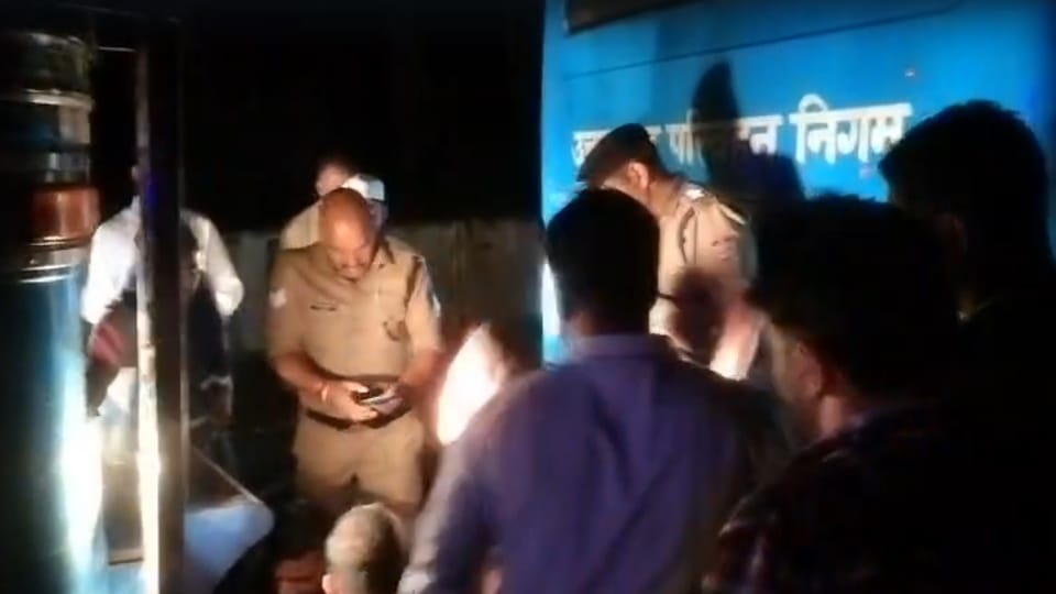 Accident on Haridwar-Najibabad Highway Two passenger buses collide Many People Badly Injured