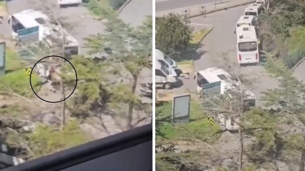 unknown gunmen attack israeli consulate istanbul turkish police kill attackers officers injured