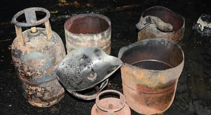 Kanpur Fire Tragedy God has killed us while we are still alive wedding jewelry and cash reduced to ashes