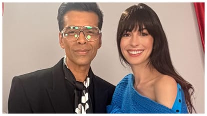 Karan Johar meets Meryl Streep Anne Hathaway in Tokyo during The Devil Wears Prada 2 promotion event
