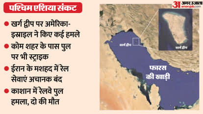 Iran’s Kharg Island hit by multiple strikes; bridge near Qom attacked,  IRGC warns US crossing ‘red lines’