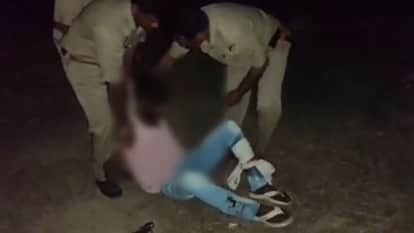 Murder Accused Arrested in Police Encounter in ghazipur