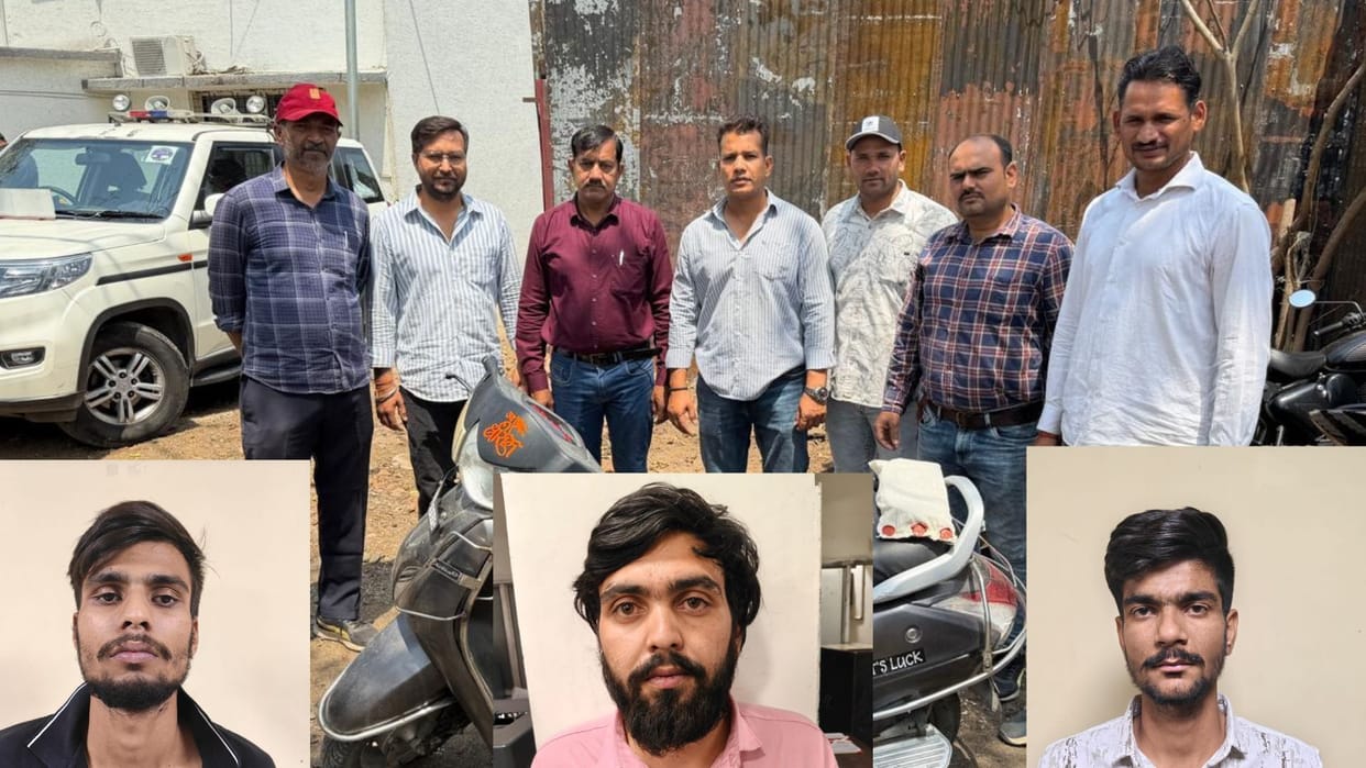 MD Drugs Racket Busted in Bhopal Three Traffickers Arrested Major Action by the Crime Branch