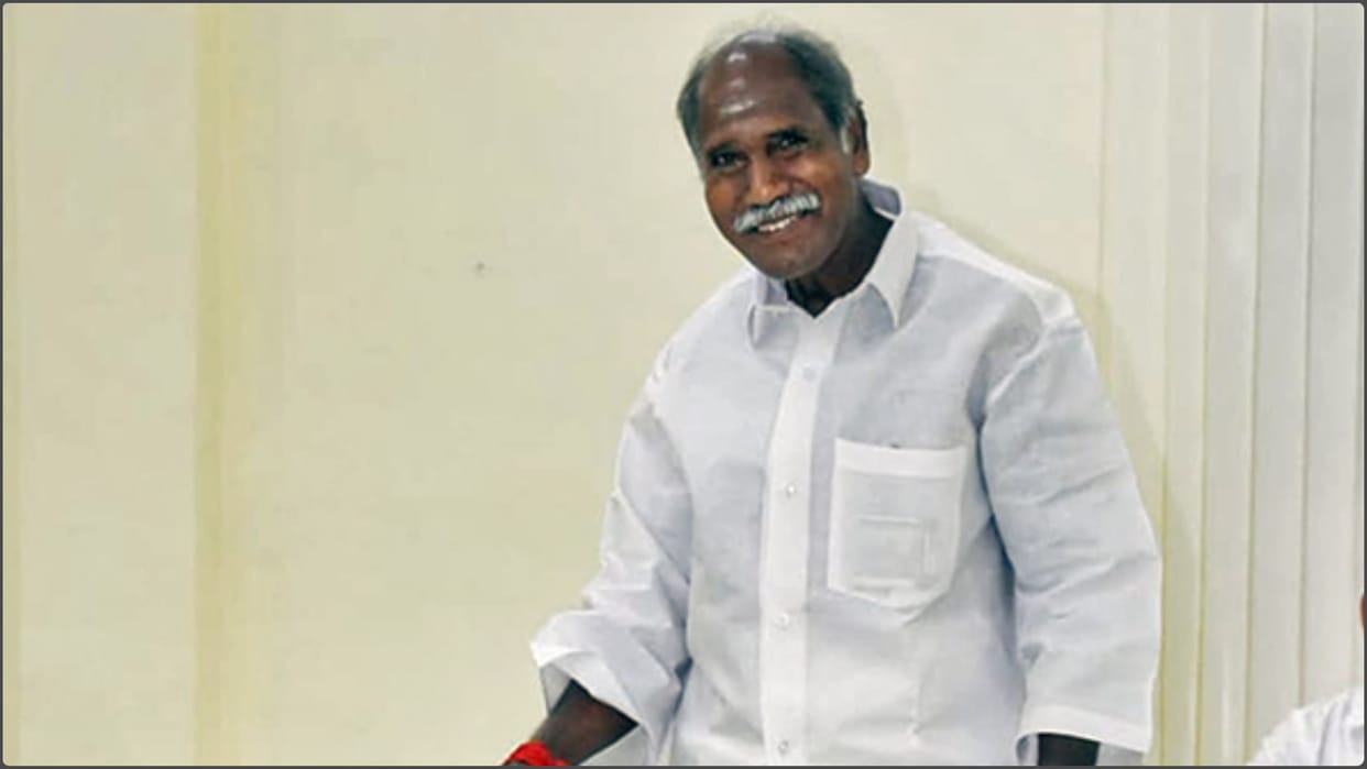 puduchhery election results cm rangaswamy win ainrc government in power
