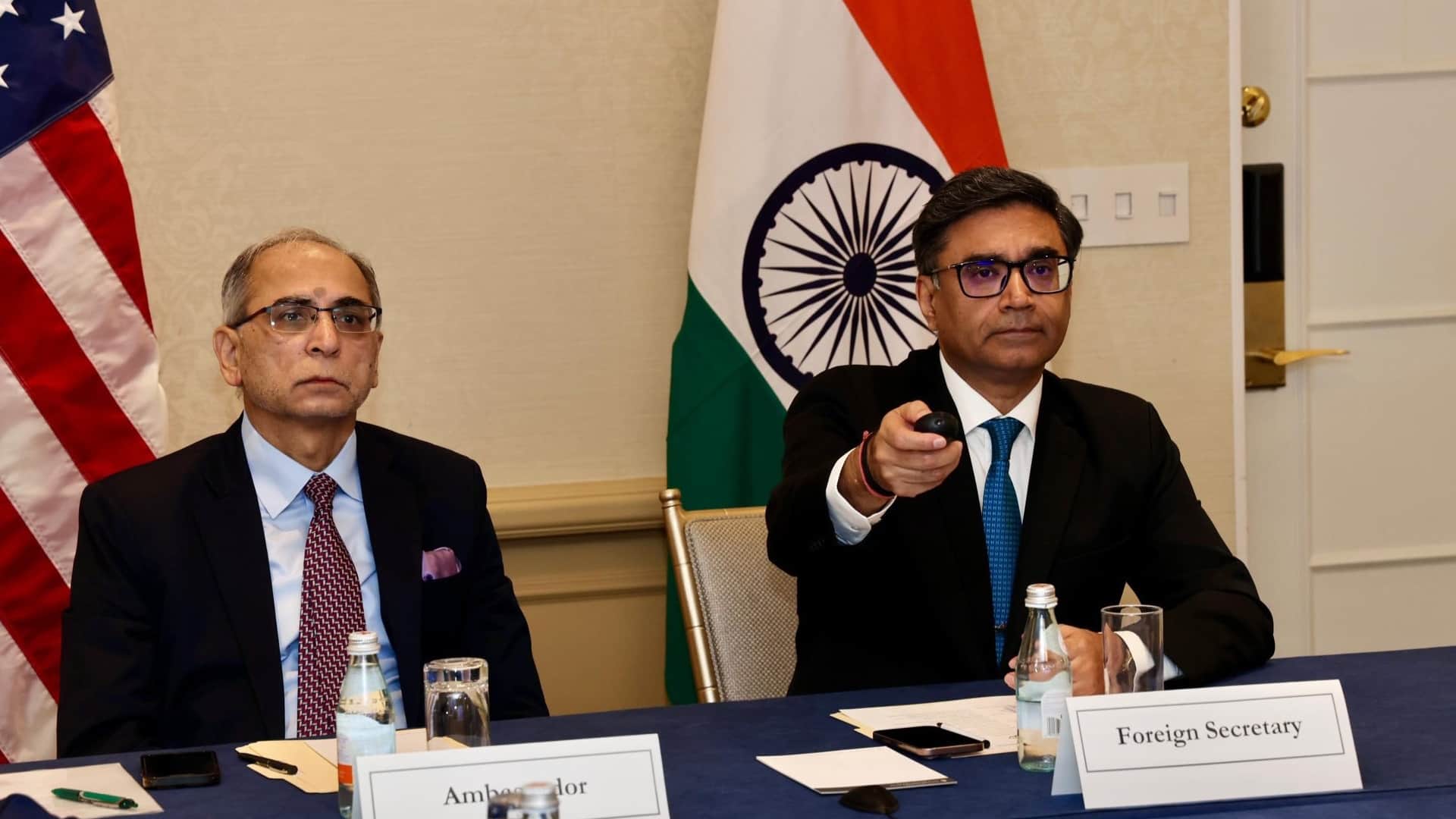 भारत के विदेश सचिव विक्रम मिसरी