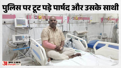 gaya parshad attack police asi injured ramapur thana midnight incident today bihar news