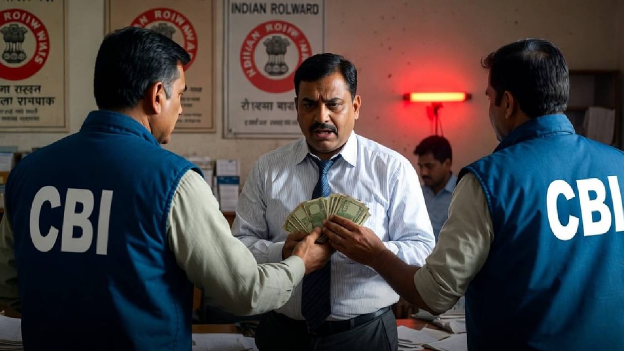 UP CBI Raids Railway Official Home; Envelopes Official Claims: "I Don't Know Where It