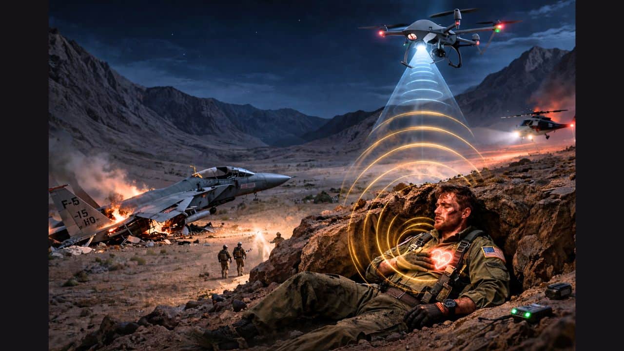 how ghost murmur saved crashed American pilot in iran heartbeat tracking technology explained