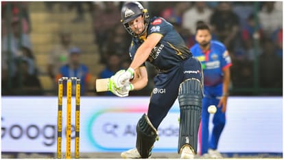 IPL 2026 DC vs GT Jos Buttler Create History with a Shower of Sixes Gujarat Posts a 200+ Score Away from Home