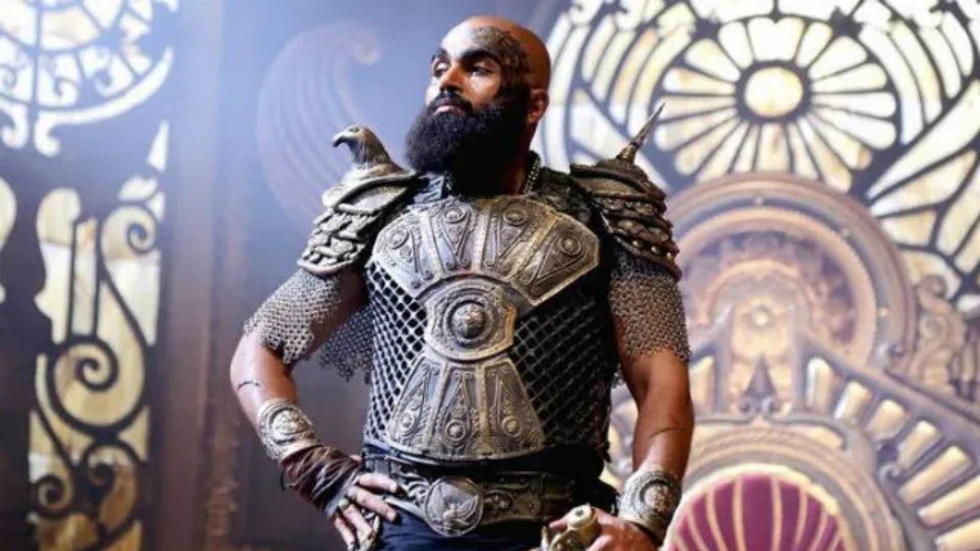 actor comes in Bizarre look before allu arjun animal look some made scared