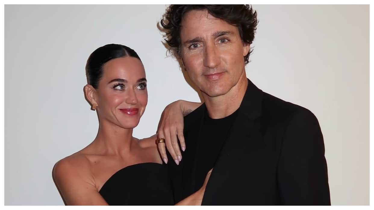 Katy Perry shares cute new pic with Justin Trudeau share post