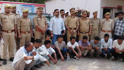 Committed Petty Thefts in Crowded Areas 10 Cunning Crooks Arrested Varanasi Police and SOG Action