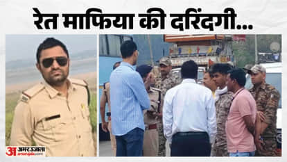 morena sand mafia kills forest guard illegal sand transport attack