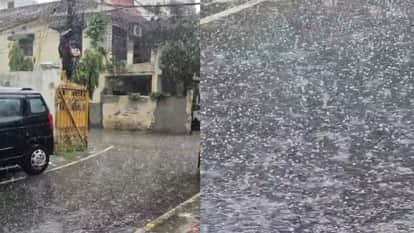 Meerut Weather Today: Weather cold due to rain and hailstorm, huge damage to many crops