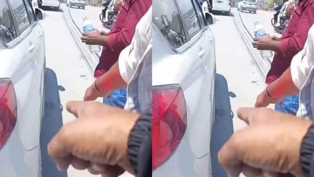 Nepali Locals Shame Indian Tourists For Spitting Gutkha On Road Make Them Clean Video Goes Viral