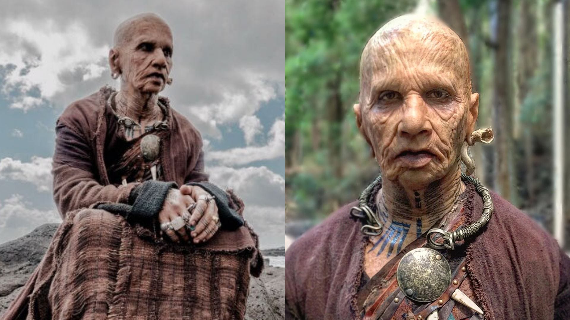 actor comes in Bizarre look before allu arjun animal look some made scared