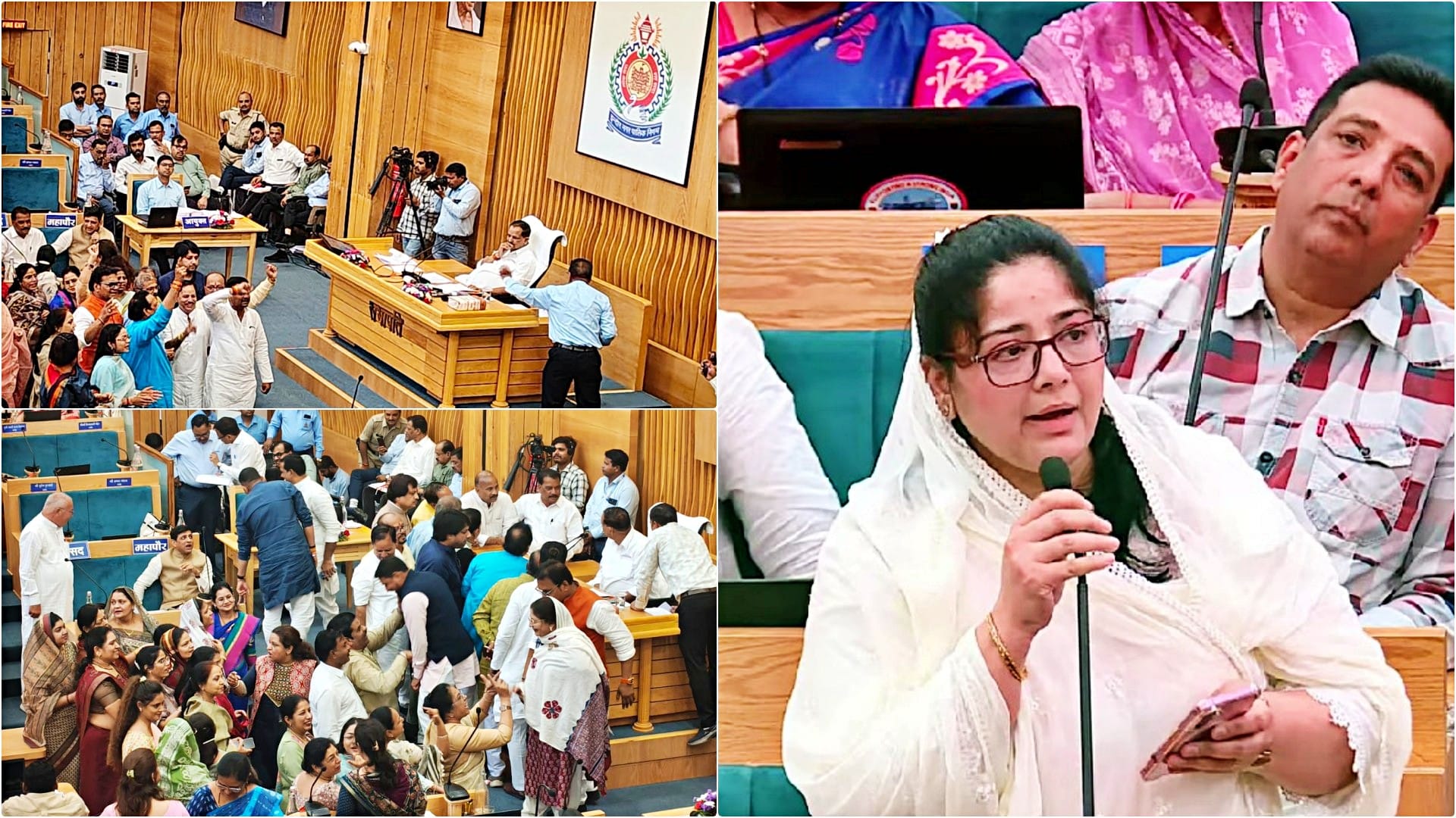 MP News: इंदौर नगर निगम में पार्षद फौजिया शेख ने नहीं लगाए वंदे मातरम के  नारे, सभापति ने सदन से निकाला बाहर