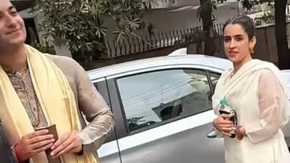 actress sanya malhotra and sitarist rishabh rikhiram sharma split after one year of relationship