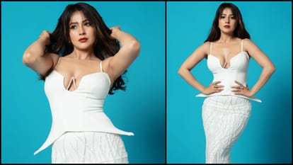 Shehnaaz Gill Fan Gets Her Tattooed On His Chest Actress Looks Shocked Video Goes Viral