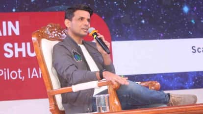 Astronaut Group Captain Shubhanshu Shukla arrived at Literature Fest of the Doon Book Festival
