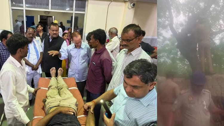 UP: मकान तोड़ने पहुंचा प्रशासन, विरोध में बाप और दो बेटे फंदे पर झूले; अफसरों में मचा हड़कंप