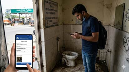 How to Report Dirty Toll Plaza Toilets via Rajmargyatra App and Get Rs 1000 FASTag Credit