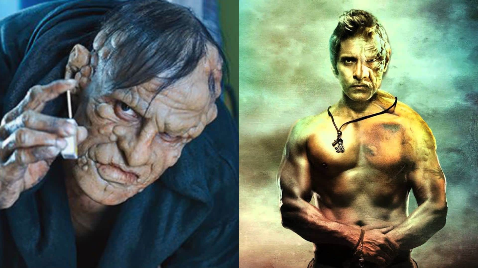 actor comes in Bizarre look before allu arjun animal look some made scared