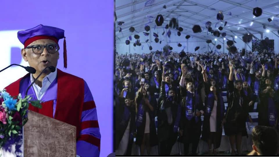 आईएसबी मोहाली में 25वीं बैच के स्नातक समारोह।