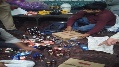 Fake expensive liquor was being manufactured at home